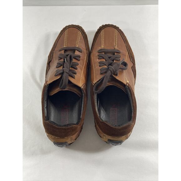 Pikolinos Mens size 42 Hand-Sewn European Walking Shoe Brown Leather. Beautiful main image 5